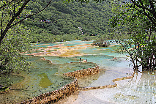 黄龙五彩池