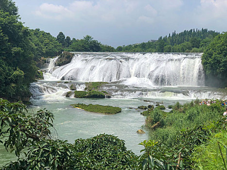 贵州黄果树陡坡塘瀑布