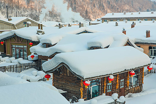 中国雪乡冰雪风光