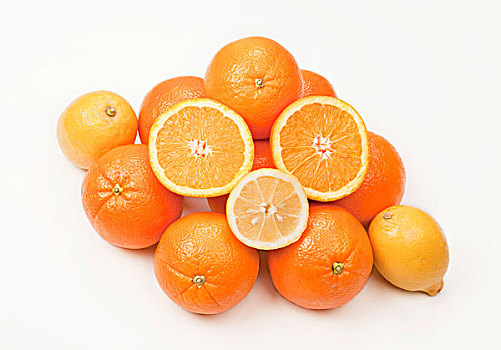 橘子,柠檬