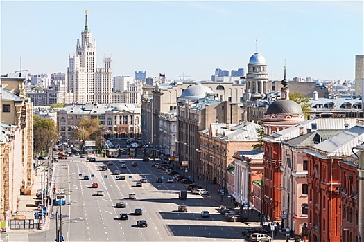 俯视,莫斯科