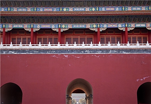 故宫,大门,宫殿,北京,中国