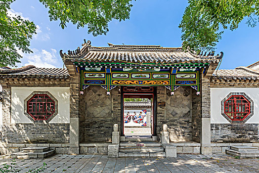 杨家埠古典建筑门楼