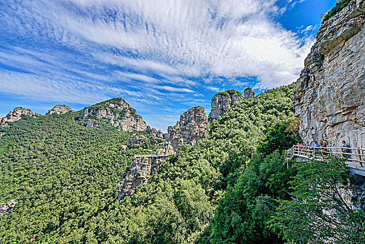 中国,河北,白石山景观