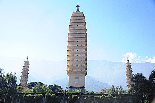 云南旅游-崇圣寺三塔