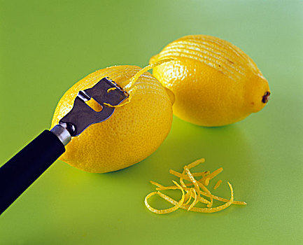 制作,柠檬皮
