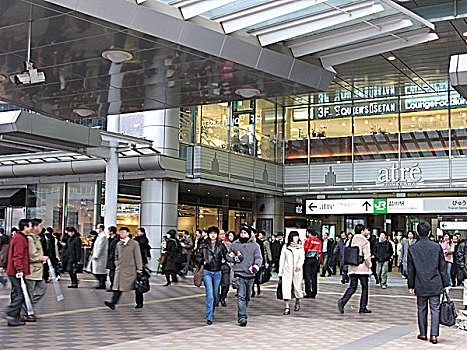 品川站,东京,日本