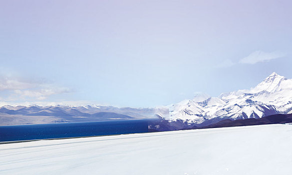 冰雪,雪地,冰面,地面,雪山,环境,背景,汽车修图,汽车背景