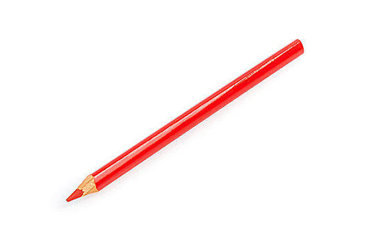红色,铅笔,隔绝