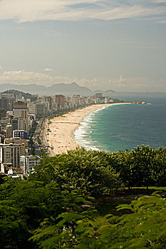伊帕内玛海滩,南方,巴西
