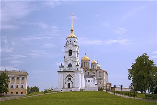钟楼,圣母升天大教堂,俄罗斯