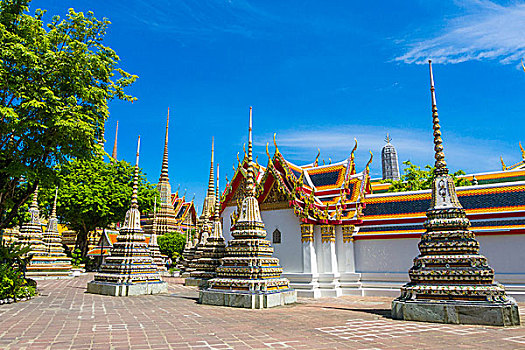 佛塔,寺院,庙宇,曼谷,泰国,亚洲