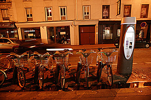 法国巴黎自行车