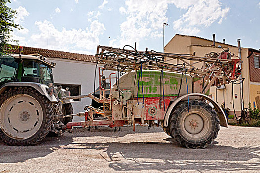拖拉机,农机具,西班牙
