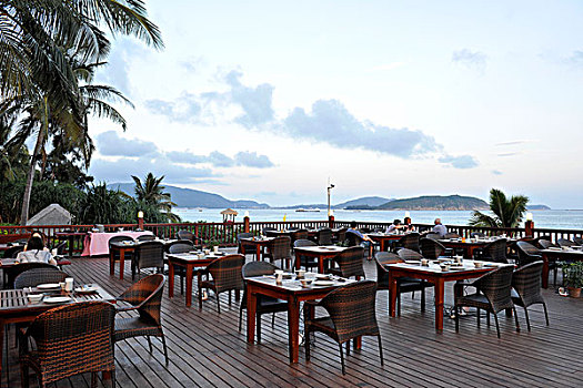 海滩度假餐厅