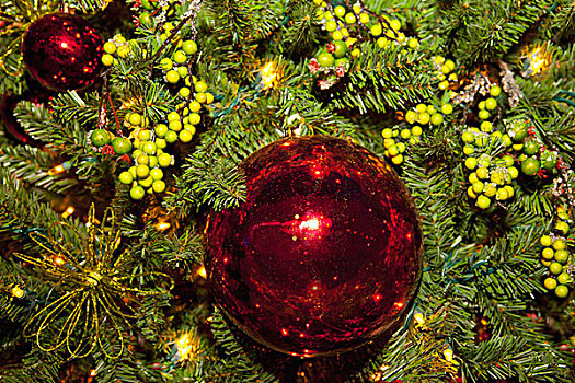 圣诞树饰,艾伯塔省,加拿大