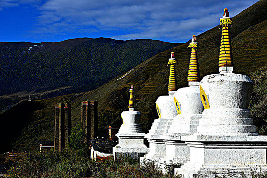 丹巴,甘孜州,藏族,藏寨,碉楼