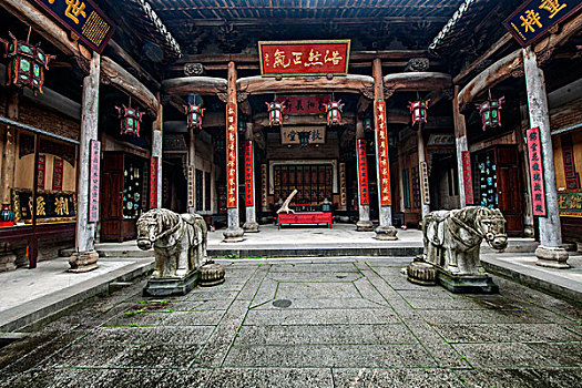 安徽黟县宏村民俗博物馆
