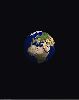 地球,欧洲,非洲
