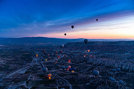 土耳其热气球
