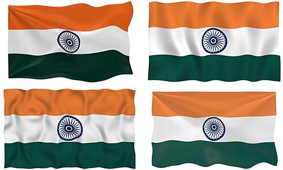 图像,旗帜,印度