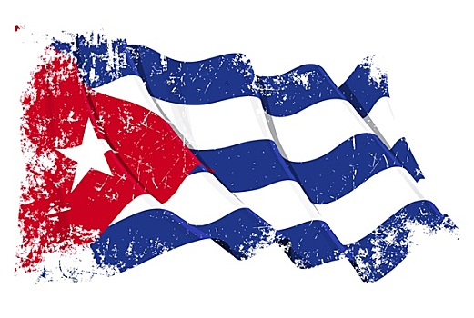 农庄,旗帜,古巴