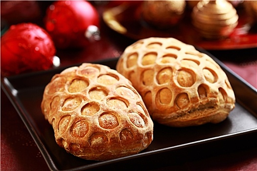 圣诞节,面包