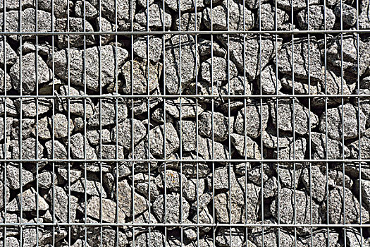 花冈岩,石头,墙壁,奥登瓦尔德,黑森州,德国