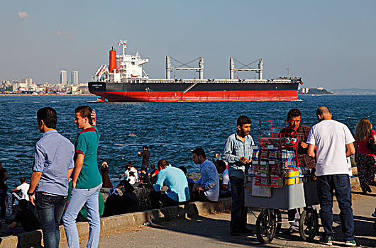 土耳其,伊斯坦布尔,博斯普鲁斯海峡