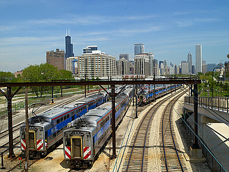芝加哥,火车站