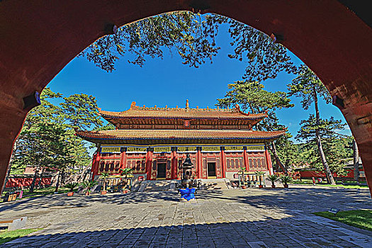 承德避暑山庄和外八庙,普乐寺,chengdemountainresortanditsoutlyingtemples,puletemple