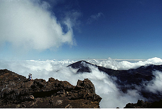 哈雷阿卡拉火山,毛伊岛,夏威夷,美国