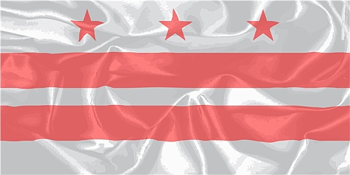 华盛顿特区,丝绸,旗帜