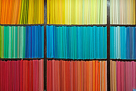 彩色,布,架子,店,加德满都,尼泊尔,亚洲