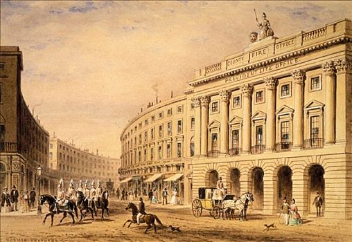 办公室,伦敦,第一,一半,19世纪,艺术家