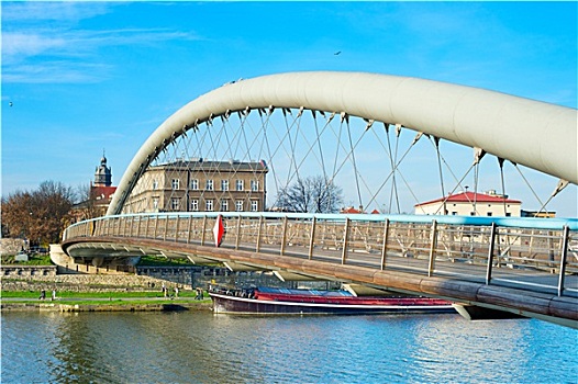 克拉科夫,现代,步行桥