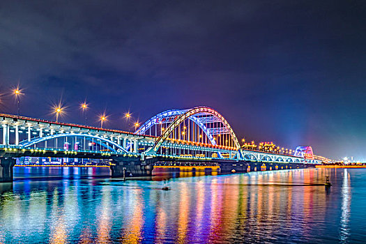 杭州錢江四橋夜景