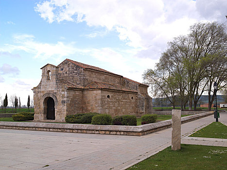 圣胡安,教堂,七世纪,帕兰西亚,西班牙
