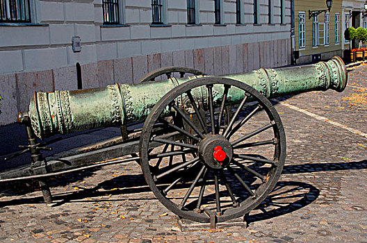 大炮,入口,博物馆,军事,历史,佛,布达佩斯,匈牙利