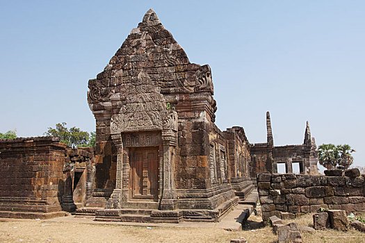 寺院,老挝,亚洲
