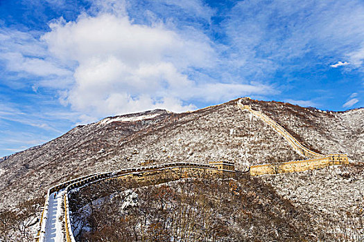 雪后长城