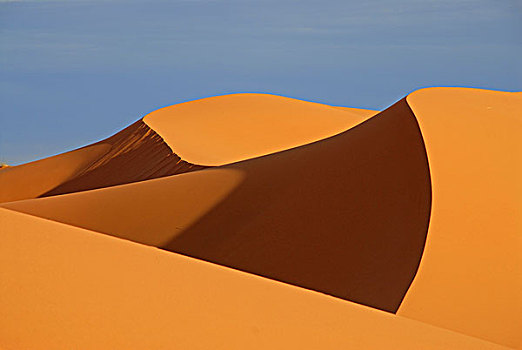 沙丘,却比沙丘,西部,边缘,撒哈拉沙漠,摩洛哥,非洲