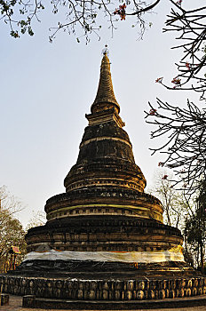 契迪,寺院,清迈,泰国