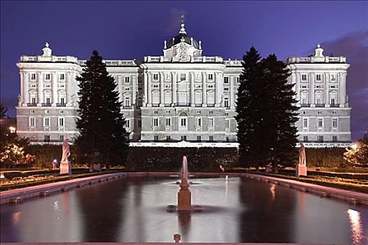 马德里皇宫,马德里,东方,西班牙
