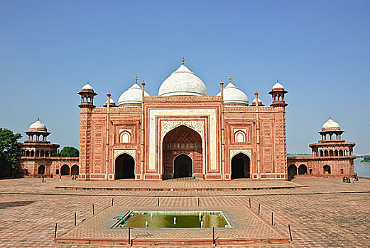 清真寺,泰姬陵,印度