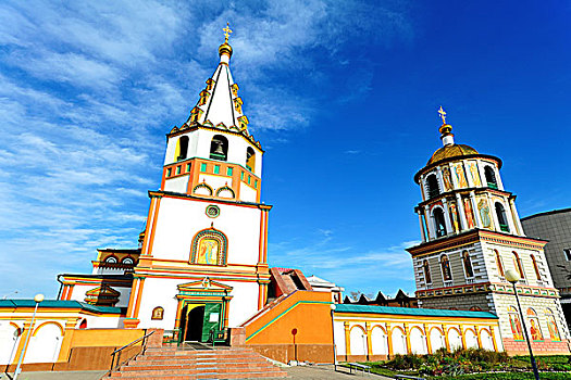俄罗斯伊尔库茨克东正教堂