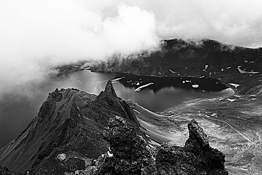 素色长白山