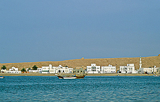 阿曼苏丹国,港口,城镇,阿拉伯海