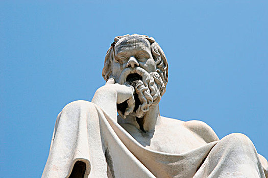 古希腊,哲学家,雕塑,雅典,学院,希腊