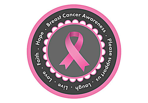 乳腺癌,意识,信息,粉色